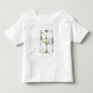 Pingstliljar, krokusar och hyacint: autum tee shirt