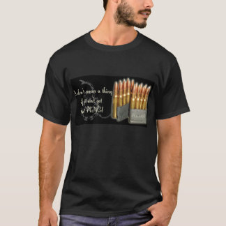 Pingsvart för M1 Garand T-shirt