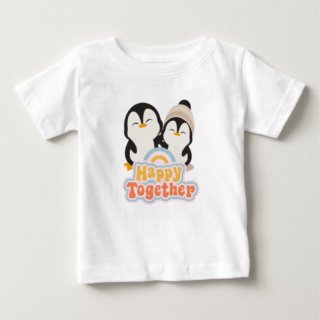 pinguin Baby Bra Jersey T-Shirt (Framsida)