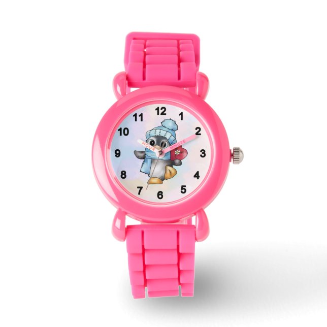 pinguin mit Herz Armbandsur (Framsida)