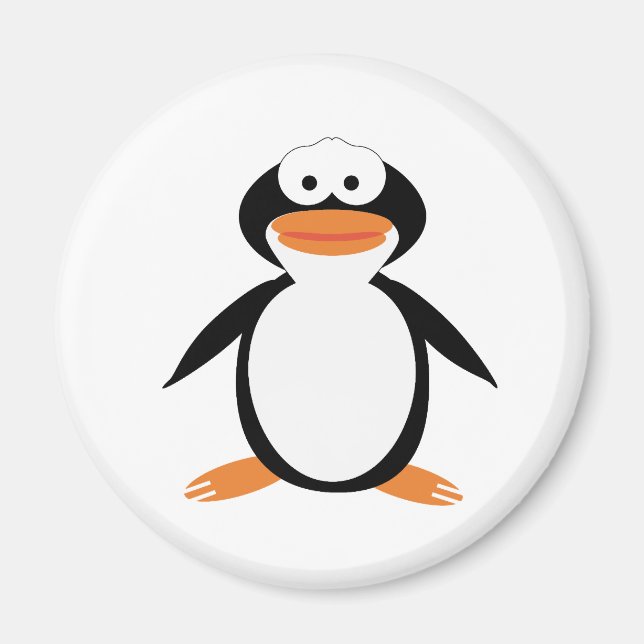 Pingüino. Magnet (Framsidan)