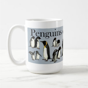 Pingvin av världsmuggen kaffemugg