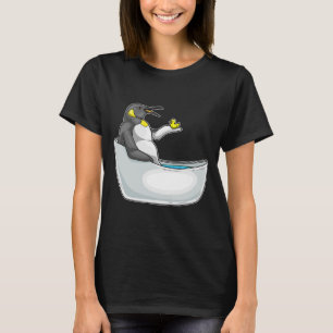 Pingvin Bada Badkar Anka T Shirt