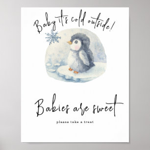 Pingvin - Bebisar är söta Poster