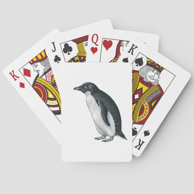 Pingvin Casinokort (Baksidan)