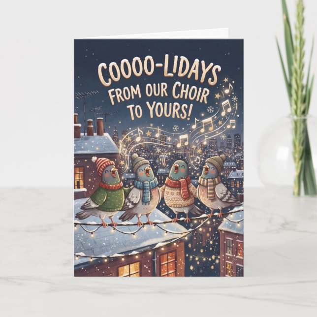 Pingvin Coldays julkort Kort (Framsida)