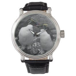 Pingvin färgsprut armbandsur