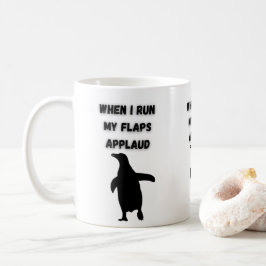 pingvin flaxar tillämpar olämpligt pinsamt kaffemugg