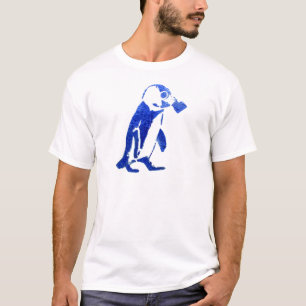 Pingvin i gasmask tee shirt