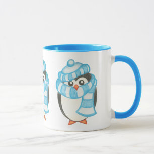 Pingvin jul kaffekopp