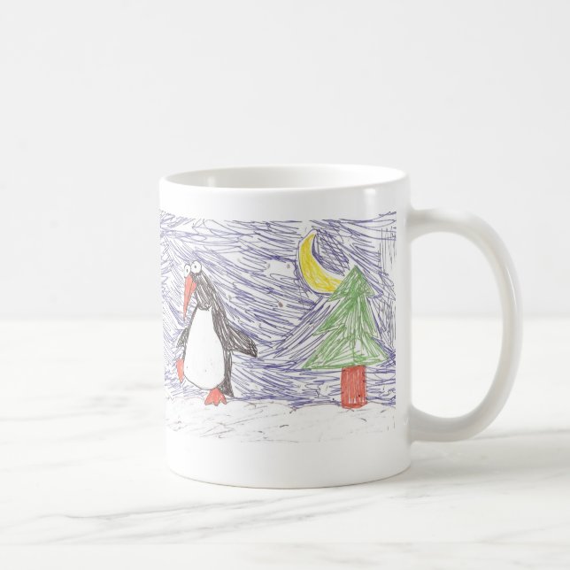 Pingvin Kaffemugg (Höger)