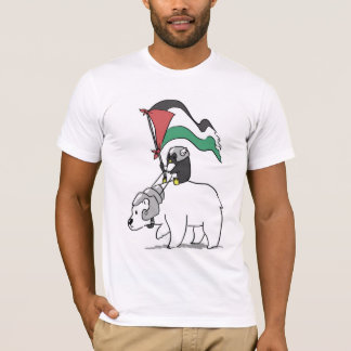 Pingvin kampanj för Palestina solidaritet T-shirt