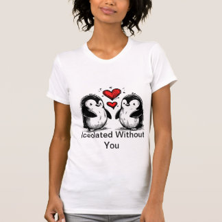 Pingvin kärleksparad t shirt