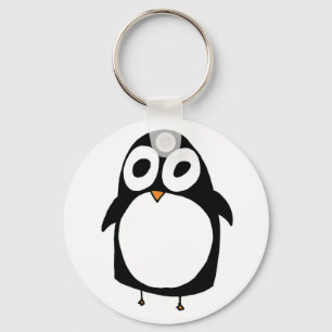 Pingvin Keychain Nyckelring