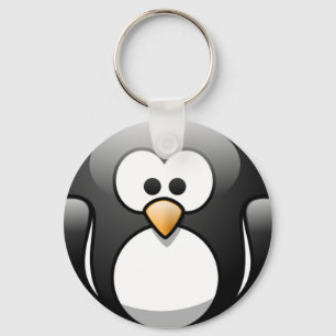 Pingvin Keychain Nyckelring
