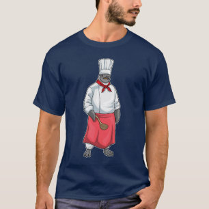 Pingvin kock chef hatt Matlagning T Shirt
