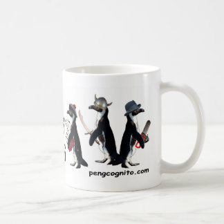 Pingvin med vapenmuggen kaffemugg