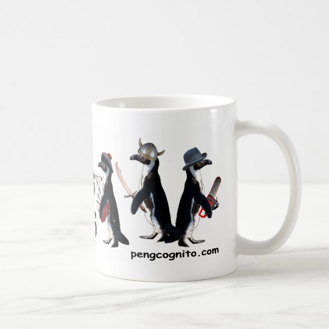 Pingvin med vapenmuggen kaffemugg (Höger)