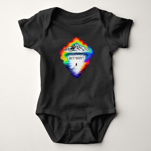 Pingvin Men Varför  T Shirt (Framsida)