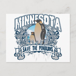Pingvin Minnesota Vykort