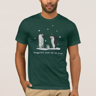 Pingvin (mörk utslagsplats) t-shirt