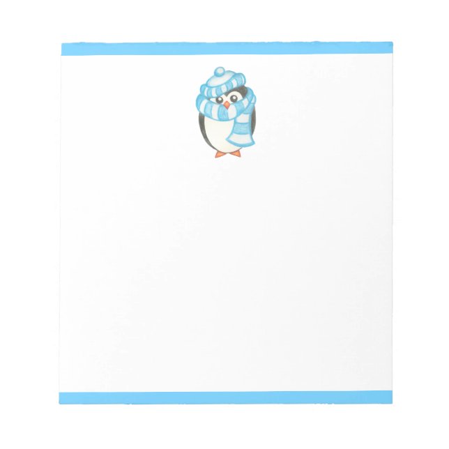 Pingvin Notepad  Anteckningsblock (Framsida)