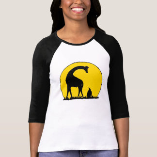 Pingvin och giraff tee