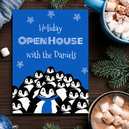 Pingvin Öppet Hus Julfest Inbjudan