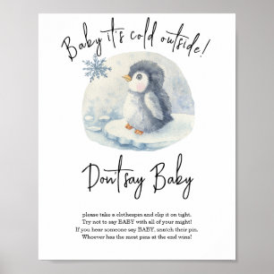 Pingvin - Säga inte baby Poster