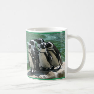 Pingvin som inspirerar muggen kaffemugg
