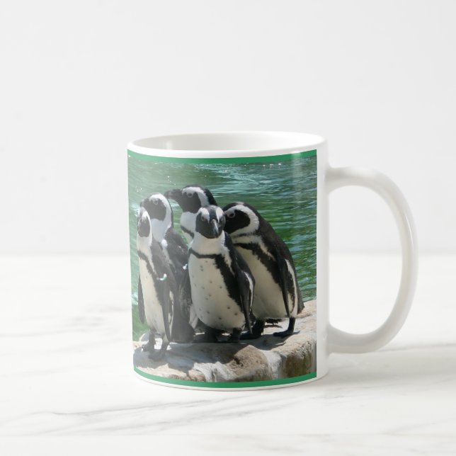 Pingvin som inspirerar muggen kaffemugg (Höger)