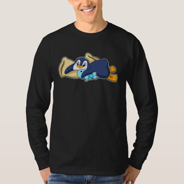 Pingvin Sovkudde T Shirt (Framsida)