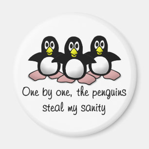 Pingvin stjäler min sanity magnet