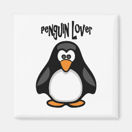Pingvinälskare Kylskåp Magnet