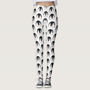 Pingvinansikte Leggings