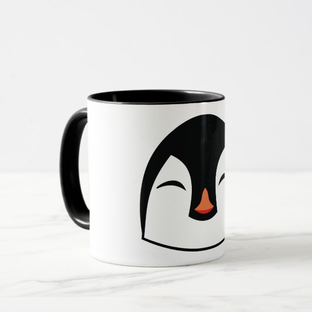 Pingvinansikte Mugg (Framsida vänster)