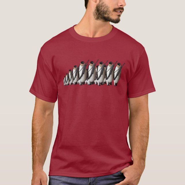 Pingvinarmé T-shirt (Framsida)