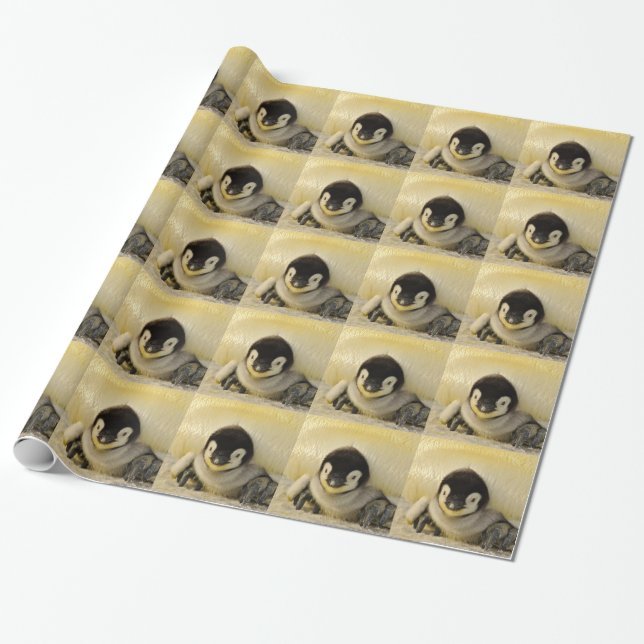 Pingvinbaby Presentpapper (Utrullad)