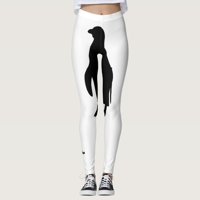 Pingvindamasker Leggings (Framsida)