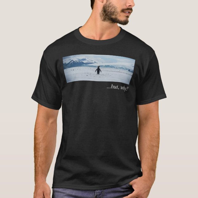 Pingvinen i mitten t shirt (Framsida)