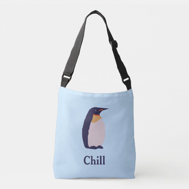 Pingviner, chill axelväska (Framsida)