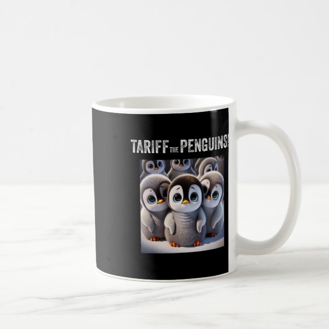 Pingviner.. Trumptullar Kaffemugg (Höger)