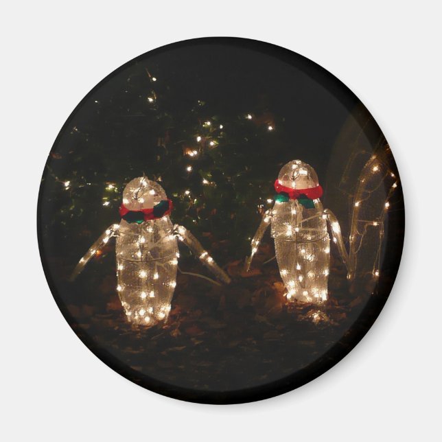 Pingviners Höjdpunktsdisplay Magnet (Framsidan)