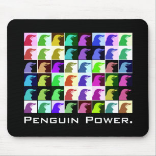 Pingvinet driver Mousepad Musmatta
