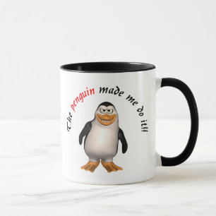 Pingvinet gjorde mig att göra det! Mugg