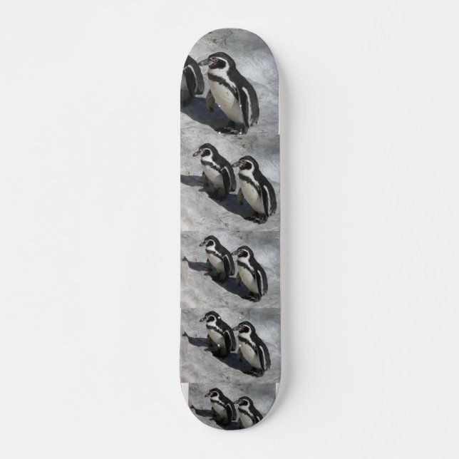 PINGVINFLÄKT SKATEBOARD BRÄDA 20 CM (Framsida)
