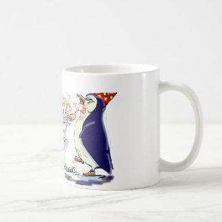 Pingvinfödelsedag Kaffemugg