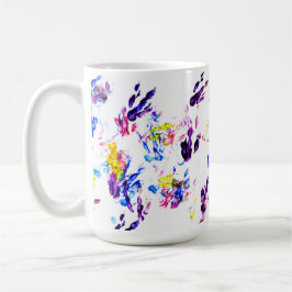 pingvinfotspår kaffemugg