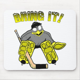 PingvinGoalie Mousepad Musmatta