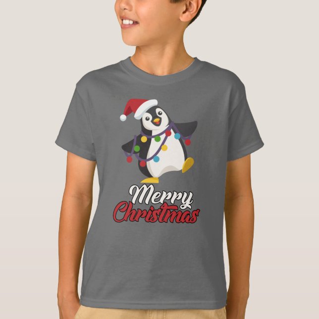 Pingvingod jul tröja (Framsida)